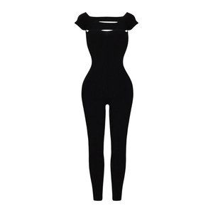Fashion Nova Reese Snatched Jumpsuit - Black